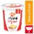 Yoplait Original Harvest Peach Low Fat Smooth Style Yogurt Tub Perspective: front