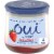 Oui by Yoplait Gluten Free French Style Strawberry Whole Milk Yogurt Glass Jar Perspective: front