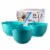 Hutzler Melamine Bowl Set 3 Pack - Turquiose Perspective: front