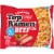 Top Ramen Beef Flavor Ramen Noodle Soup Perspective: front