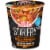 Cup Noodles Stir Fry Hot Garlic Chicken Stir Fry Style Asian Noodles in Sauce Perspective: front