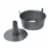 Chicago Metallic Angel Food Cake Pan - Silver Perspective: front