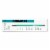 Turquoise Drawing Pencil, 2 mm, 4B, Black Lead, Turquoise Barrel, Dozen 2268 Perspective: front