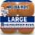 Mrs Baird's Large Hamburger Buns Perspective: front