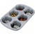 Wilton Recipe Right Jumbo Muffin Pan Perspective: front