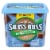 Swiss Miss Milk Chocolate Flavor No Sugar Added Hot Cocoa Mix Canister Perspective: front