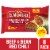 El Monterey® Family Size Beef and Bean Red Chili Frozen Burritos Perspective: front