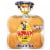 Bunny Bread Sesame Hamburger Buns Enriched White Bread Sesame Seeded Hamburger Buns Perspective: front