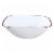 Corelle® Splendor Soup and Cereal Bowl - White/Red Perspective: front