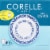 Corelle® Circles Tableware Set - Cobalt/White Perspective: front