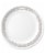 Corelle® Laminated Glass Dinner Plate - Brushed Silver Perspective: front
