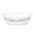 Corelle® Laminated Glass Bowl - Brushed Silver Perspective: front