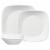 Corelle® Pure White Studio Livingware™ Set Perspective: front