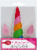 Betty Crocker™ Rainbow Unicorn Birthday Candles Perspective: front