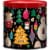 GiftPOP™ "All About Christmas" Variety Popcorn Bucket Perspective: front