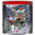 GiftPop Snowy Cocoa Stand Assorted Popcorn Tin Perspective: front