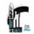 L'Oreal Paris Voluminous Blackest Black Superstar Waterproof Mascara Perspective: front