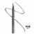 L'Oreal Paris Infallible Super Slim Liquid Eyeliner 402 Gray Perspective: front