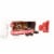Sweet's®  Milk Chocolate Raspberry Sticks Holiday Candy Perspective: front