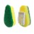 LOLA Soap Dispensing Dish Wand Refills, Super Absorbent Sponge Head, Reusable - 2 CT Perspective: front