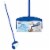 LOLA Rola Sticky Mop W/ Resin Coated 4-Piece Steel Handle, Pet Hair, Dust, Lint Roller - 1 CT Perspective: front