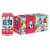 Polar Pink Apple and Lemon Flavored Seltzer Water Cans Perspective: front