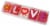 Jelly Belly Love Jelly Beans Valentine Candy Perspective: front
