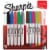Sharpie Assorted Tip Permanent Marker Pens - 10 Count Perspective: front