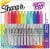 Sharpie® Glam Pop Fine Permanent Markers - Assorted Perspective: front