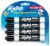 Expo® Chisel Tip Dry Erase Markers - Black Perspective: front