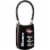 Master Lock® TSA-Accepted Set-Your-Own Combination Luggage Padlock Perspective: front