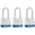 Master Lock® Laminated Steel 4-Pin Cylinder Padlock Perspective: front