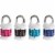 Master Lock 1-1/2 In. Zinc Alpha Barrel Combination Padlock 1535DWD Perspective: front