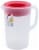 Rubbermaid® Classic Pitcher - Racer Red Perspective: front