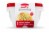 Rubbermaid® Take Alongs Round BPA-Free Plastic Snap Seal Food Storage Container Perspective: front