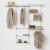Deluxe Closet Kit Perspective: front