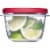 Rubbermaid® Easy-Find Lids Two-Cup Food Storage Container Perspective: front