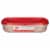 Rubbermaid® Easy-Find Lids Food Storage Container - Racer Red/Clear Perspective: front