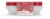 Rubbermaid Take Alongs Rectangular Food Storage Containers - 3 Pack - Clear/Red Perspective: front