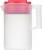 Rubbermaid Simply Pour Pitcher - Clear/Red Perspective: front