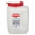 Rubbermaid® Mixermate™ Pitcher - Clear / Red Perspective: front