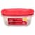 Rubbermaid® Easystore Medium Rectangle Food Storage Container Perspective: front