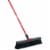 Libman® High Power Smooth Sweep Push Broom - Red / Black Perspective: front