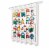 Bottoms  Up Fabric Shower Curtain - Size 70  X 72 Perspective: front