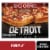 DiGiorno Detroit Style Crust Three Meat Pizza Perspective: front