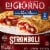 DIGIORNO Stromboli Pepperoni Frozen Stromboli Perspective: front
