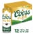 Coors Pure Organic Light Lager Beer Perspective: front
