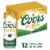 Coors Pure Organic Light Lager Beer Perspective: front