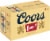 Coors Banquet American Lager Beer Perspective: front