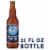 Blue Moon Belgian-Style Ale White Wheat Beer Perspective: front